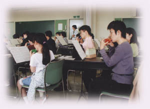 「みなさん、ご一緒に。」
